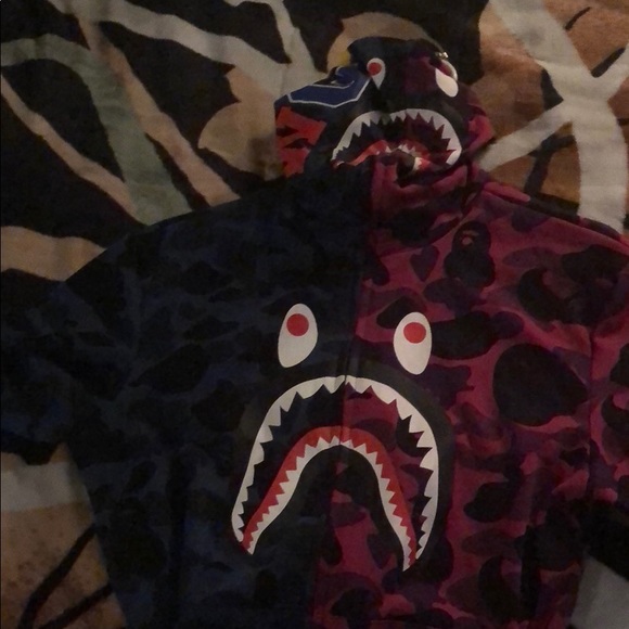 Bape | Jackets & Coats | Vape Hoodie | Poshmark
